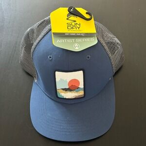 Sunday Afternoons Artist Series Patch Trucker Hat SnapBack OSFM Foothill Sun NWT